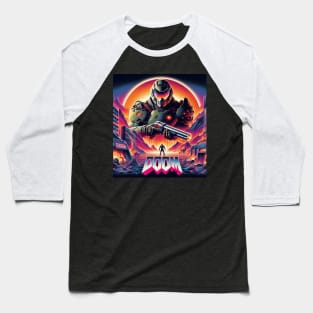 Doom Future Baseball T-Shirt